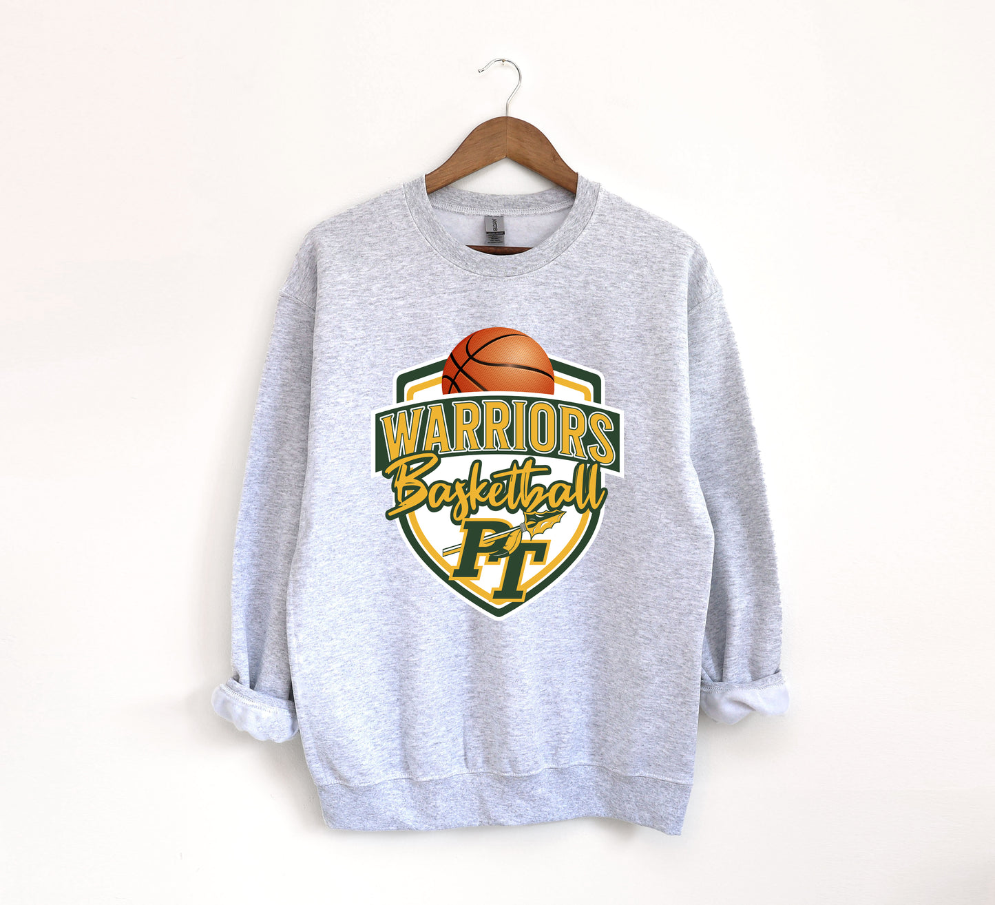 PT Basketball 2 - Adult Crew Sweatshirt