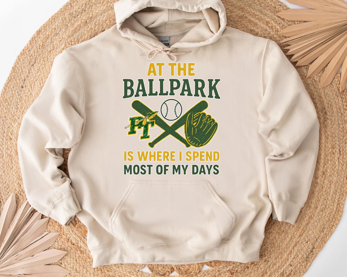 At the Ballpark - Adult Hoodie