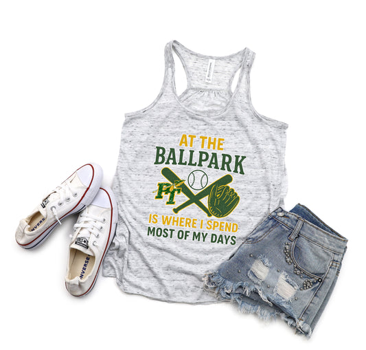 At the Ballpark - Flowy Tank