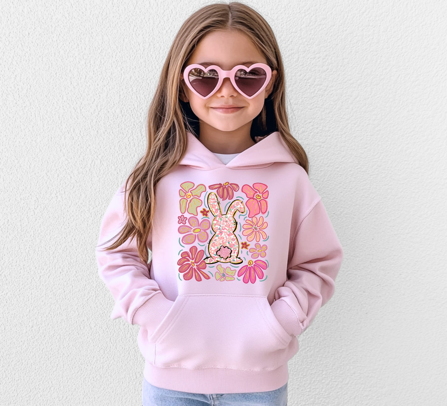 Boho Bunny - Youth Hoodie