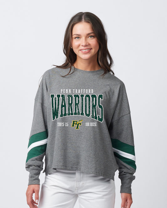 PT Boxy Long Sleeve Varsity Tee