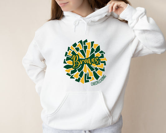 Braves Cheer - Adult Hoodie