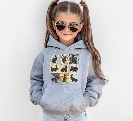 Bunny Quilt - Youth Hoodie