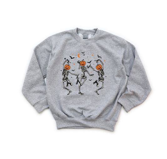 Dancing Pumpkins - Youth Crew Sweatshirt
