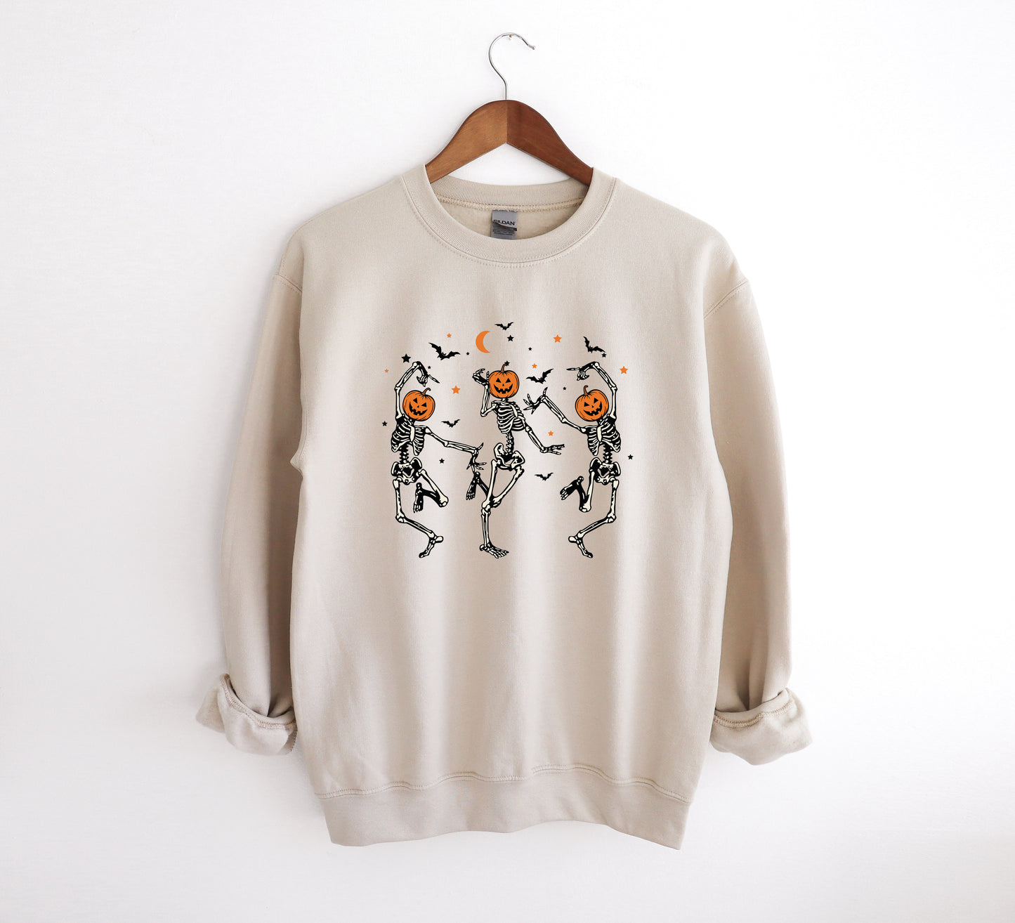 Dancing Pumpkins - Adult Crew Sweatshirt