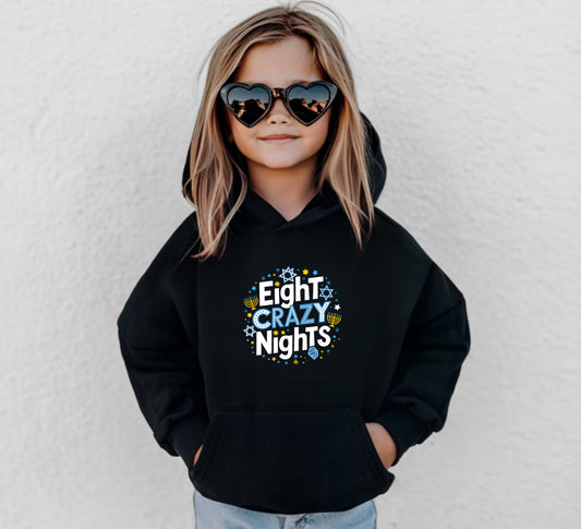 Eight Crazy Nights - Youth Hoodie