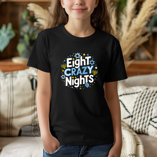 Eight Crazy Nights - Youth T-Shirt