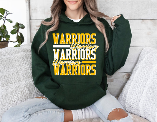 Warriors Warriors Warriors - Adult Hoodie