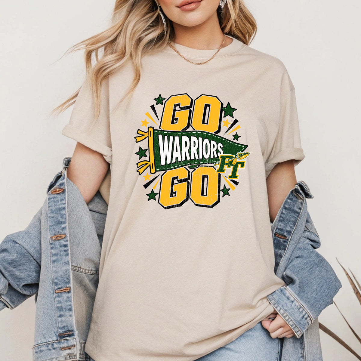 Go Warriors Go - Adult Unisex T-Shirt