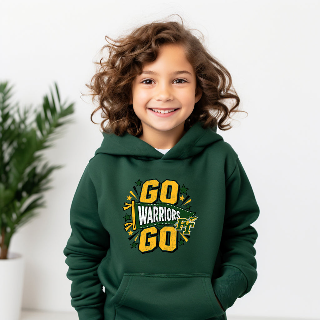 Go Warriors Go - Youth Hoodie