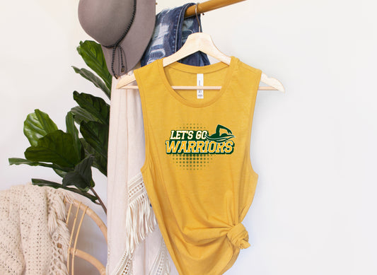 Go Warriors Swim - Muscle Tank