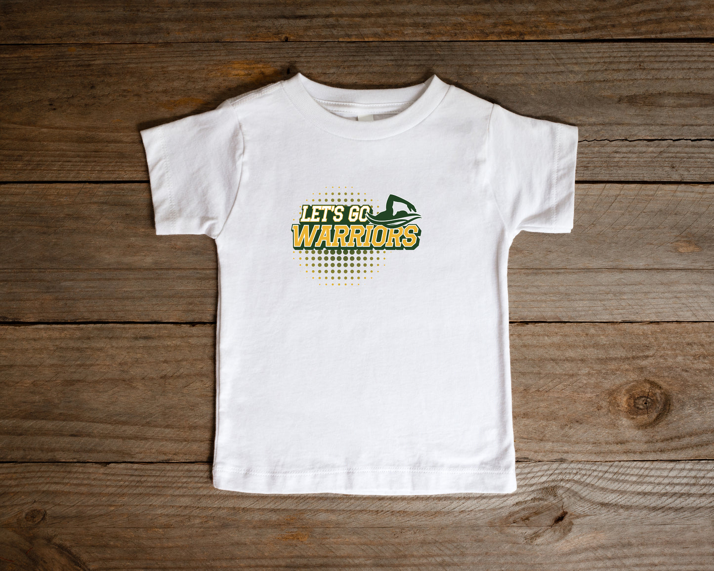 Go Warriors Swim - Toddler T-Shirt