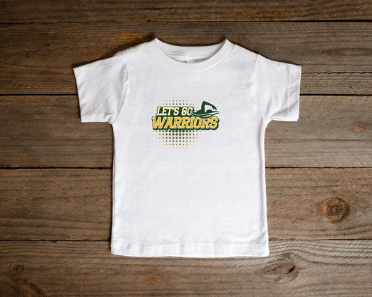 Go Warriors Swim - Toddler T-Shirt