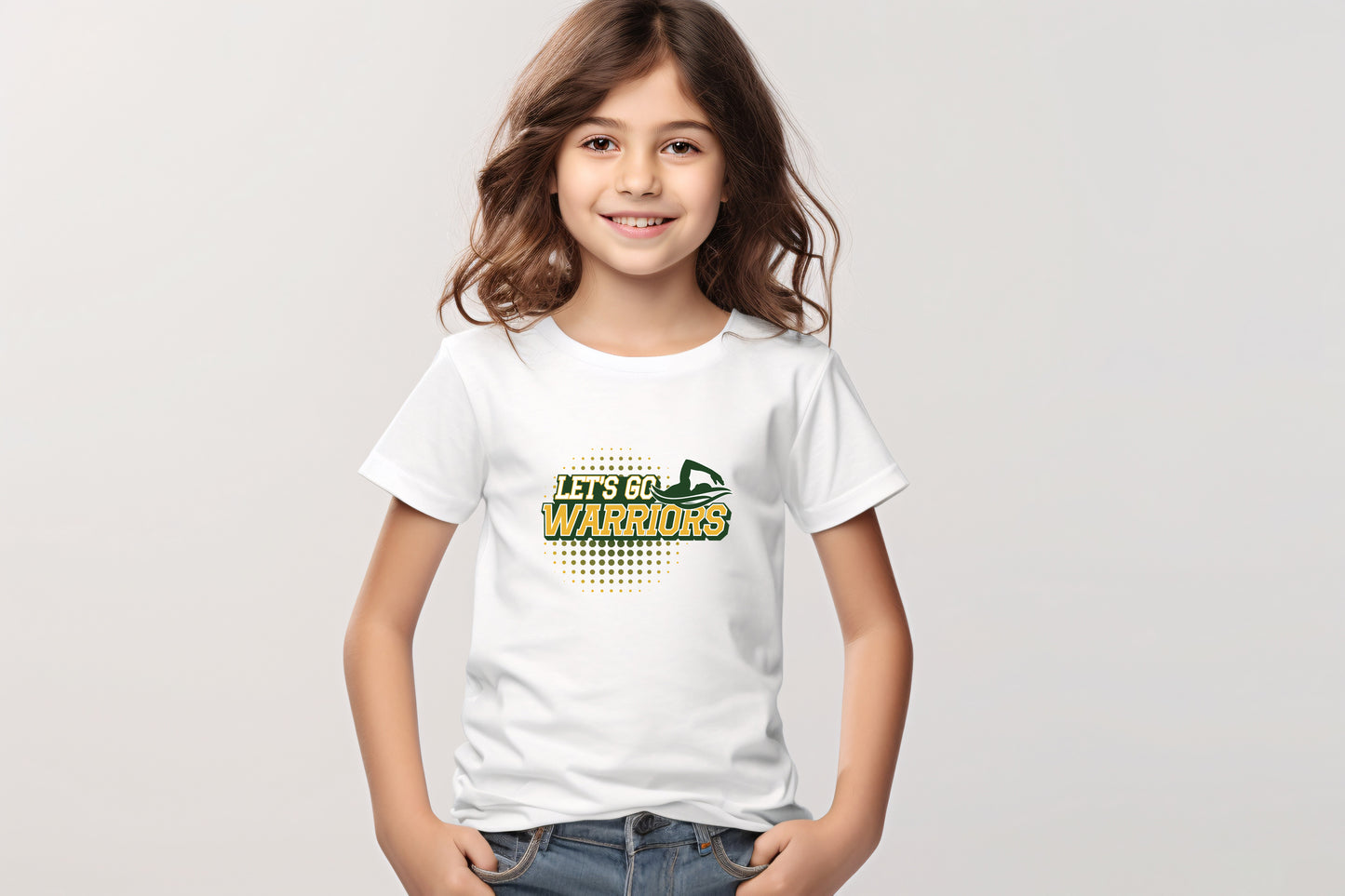 Go Warriors Swim - Youth T-Shirt