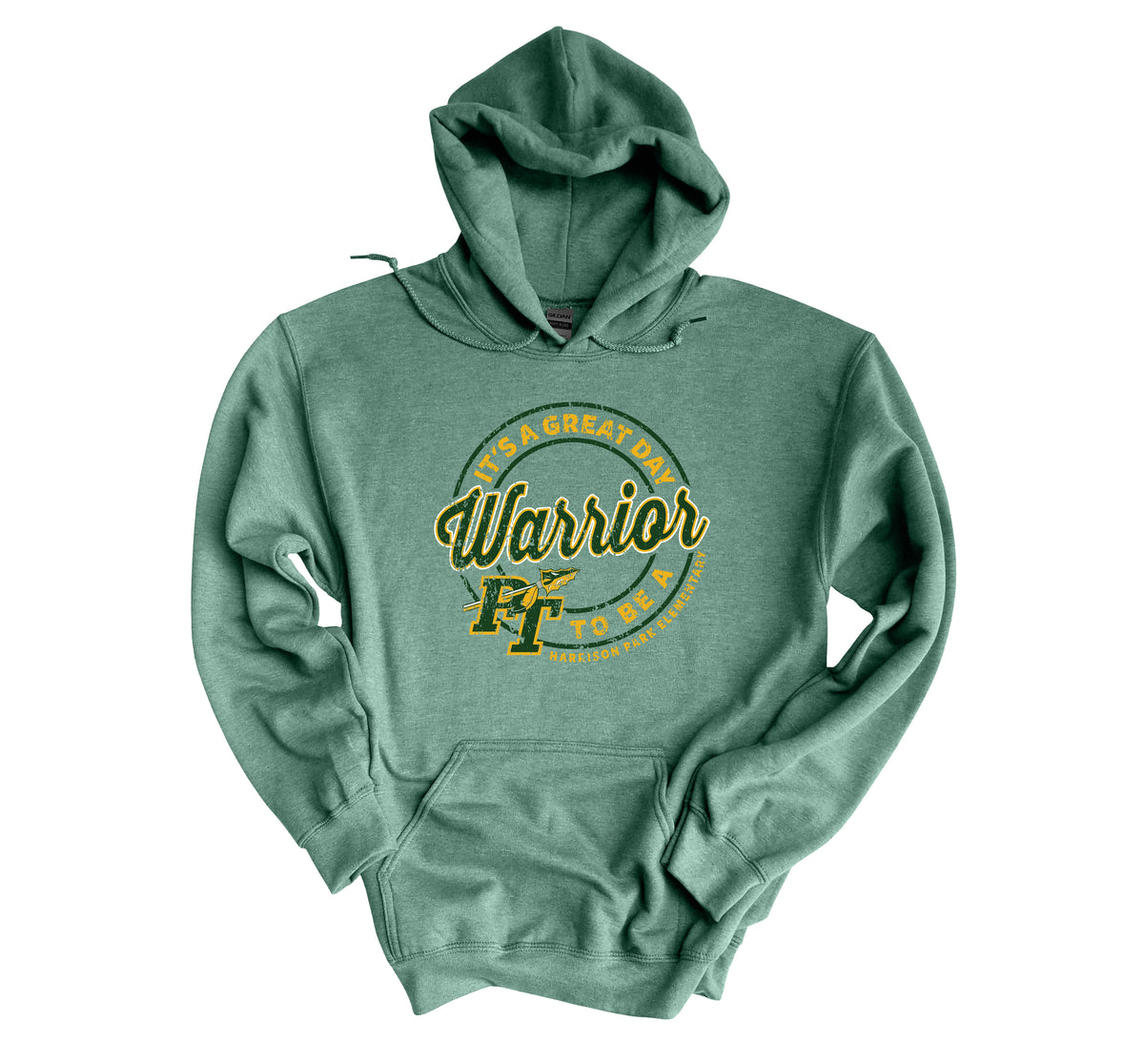 Great Day To Be A Warrior Harrison Park - Adult Hoodie