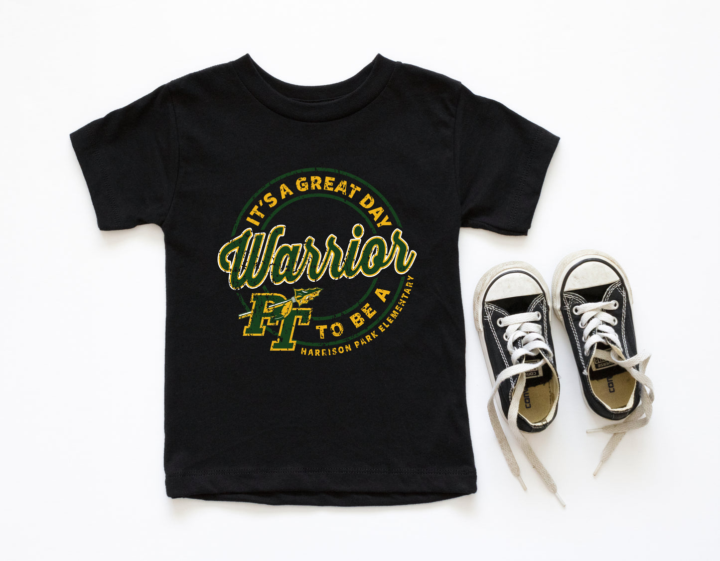 Great Day To Be A Warrior Harrison Park - Toddler T-shirt