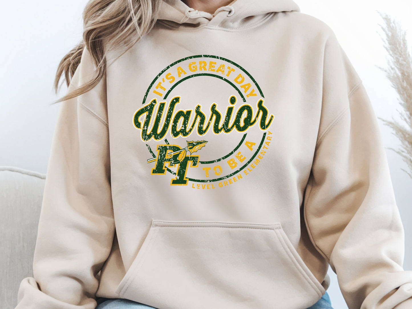 Great Day Level Green - Adult Hoodie