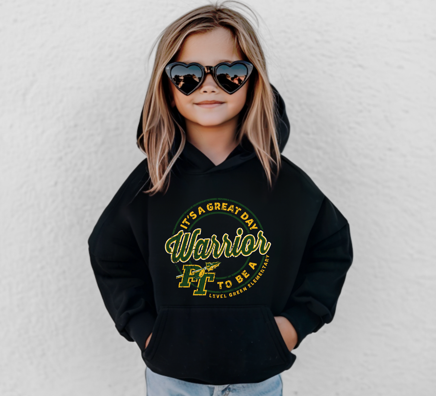 Great Day Level Green - Youth Hoodie