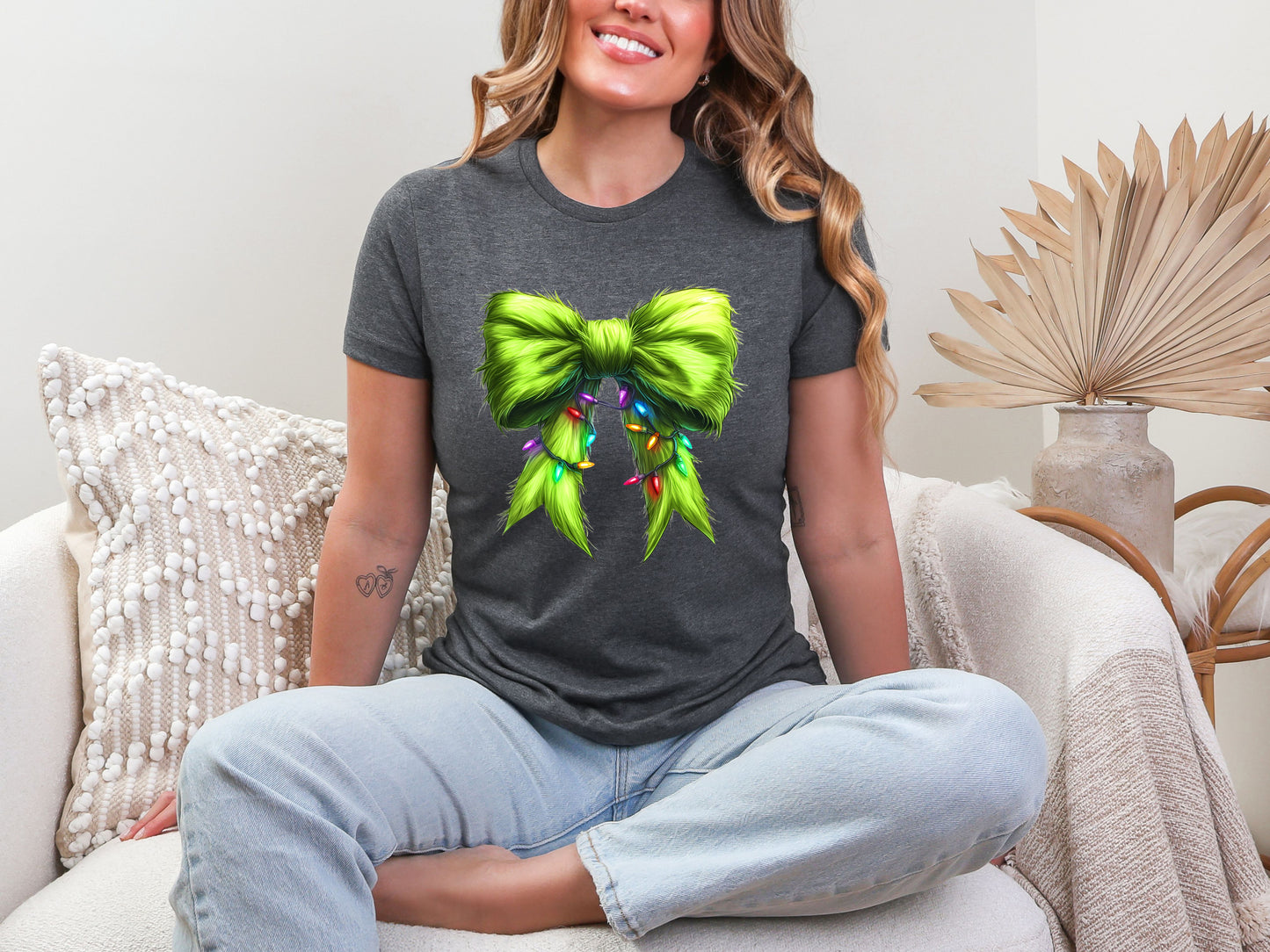 Green Monster Bow - Women's Tee