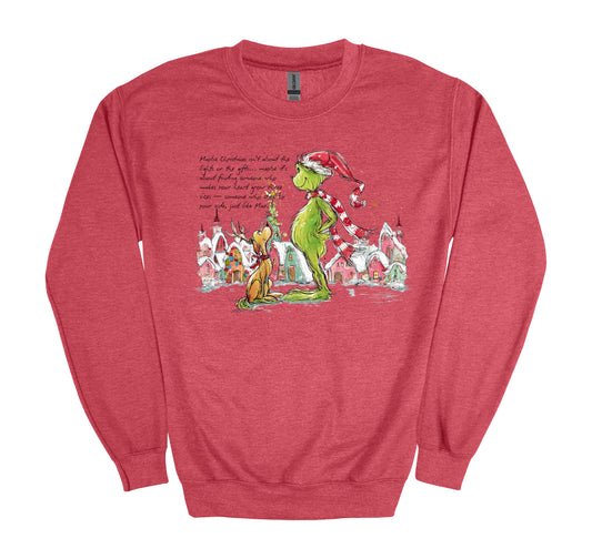 Grinchmas 2 - Adult Crew Sweatshirt