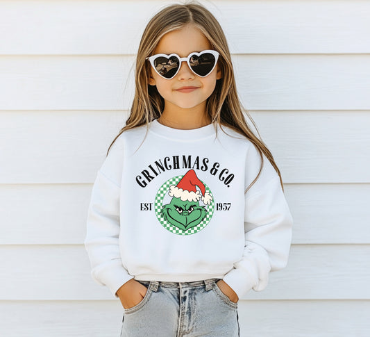 Grinchmas & Co. - Youth Crew Sweatshirt