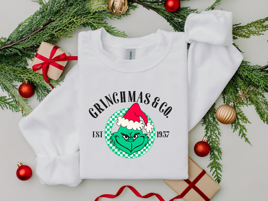 Grinchmas & Co - Adult Crew Sweatshirt