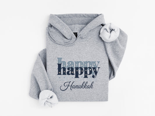 Happy Hanukkah 3 - Adult Hoodie