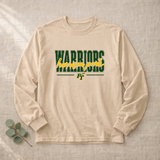 Harrison Park Warriors - Adult Long Sleeve Tee