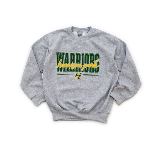 Harrison Park Warriors - Youth Crew Sweatshirt