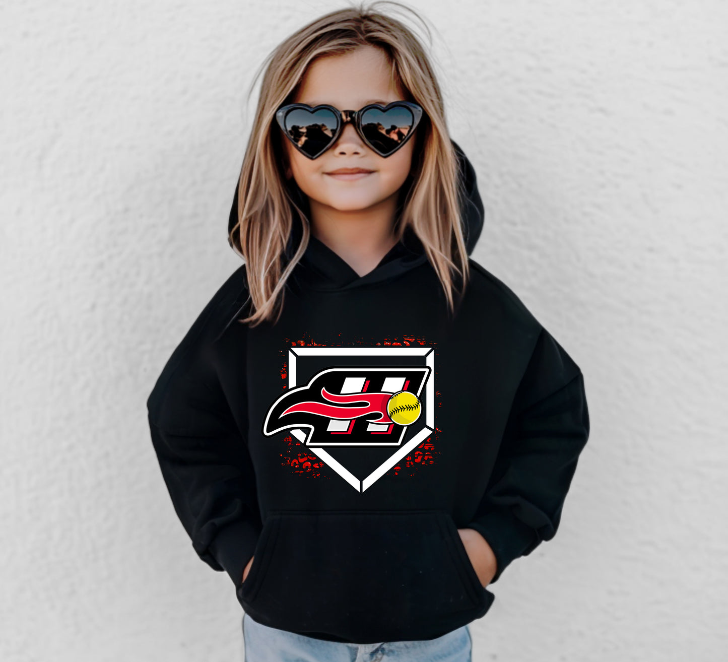 Heat Leopard Plate - Youth Hoodie