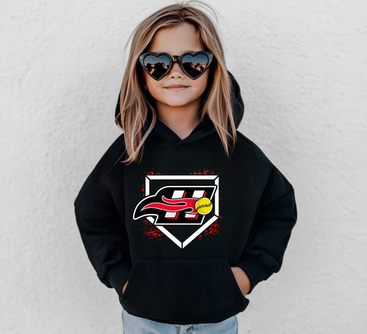 Heat Leopard Plate - Youth Hoodie