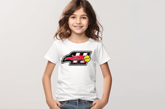 Heat Logo 1 Distressed - Youth T-Shirt