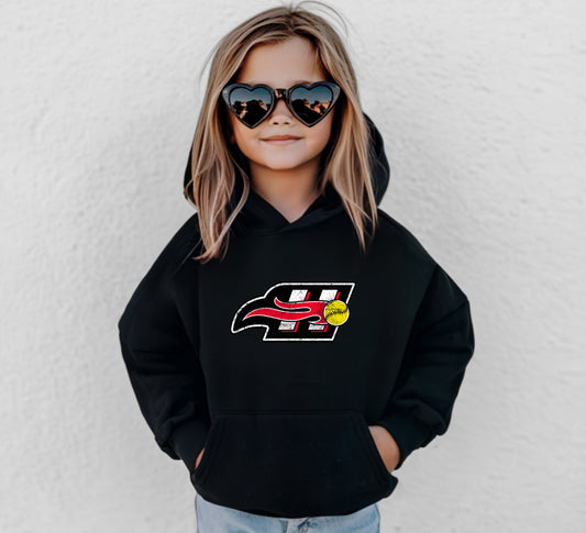 Heat Logo 1 Distressed - Youth Hoodie