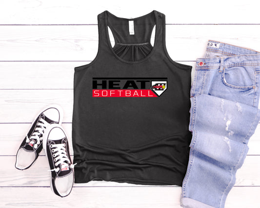 Heat Softball 2 - Flowy Tank