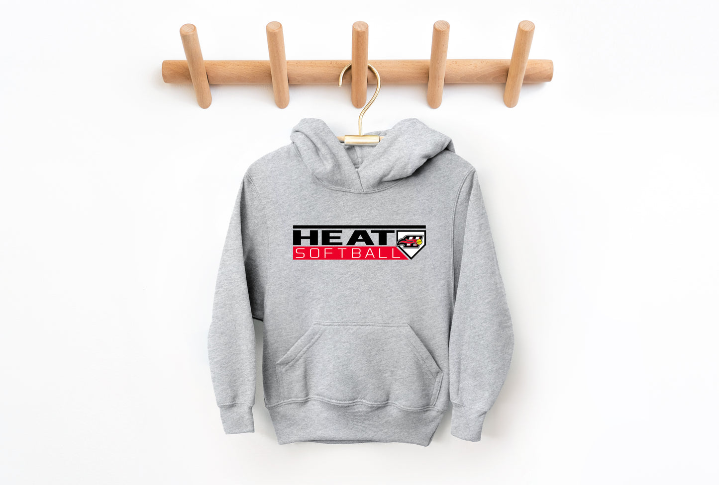 Heat Softball 2 - Youth Hoodie