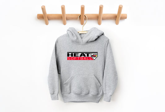 Heat Softball 2 - Youth Hoodie