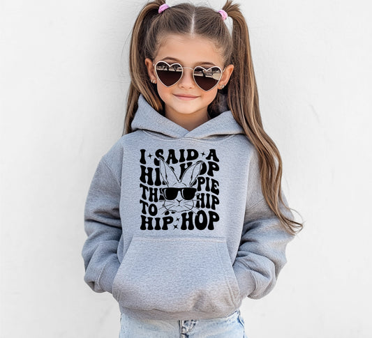 Hip Hop Bunny - Youth Hoodie