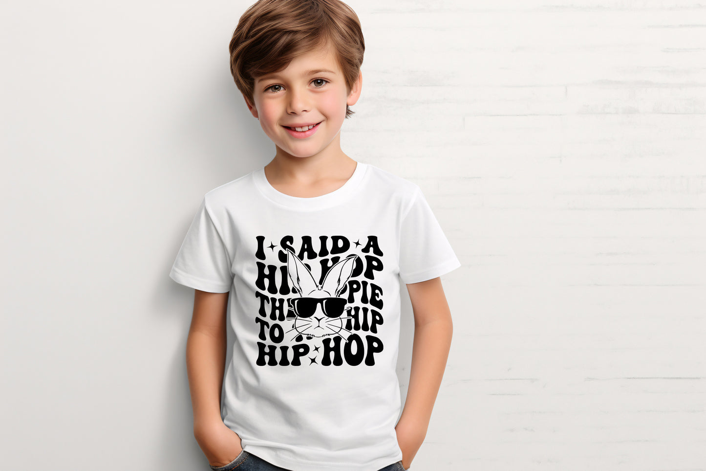 Hip Hop Bunny - Youth T-Shirt