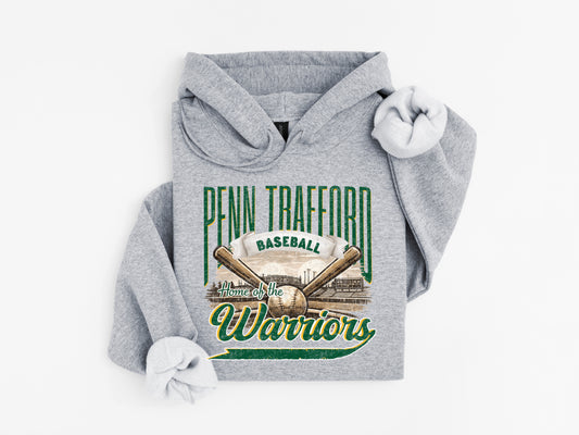 Home of the Warriors Baseball - Adult Hoodie