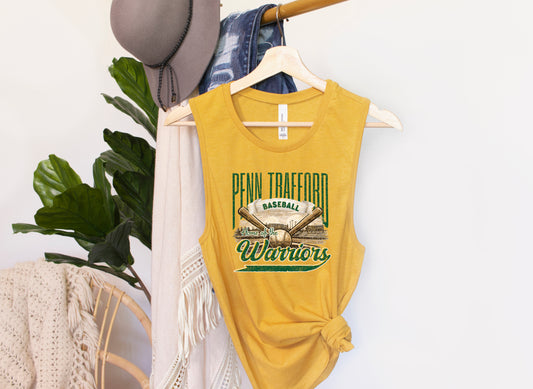 Home of the Warriors Baseball - Muscle Tank