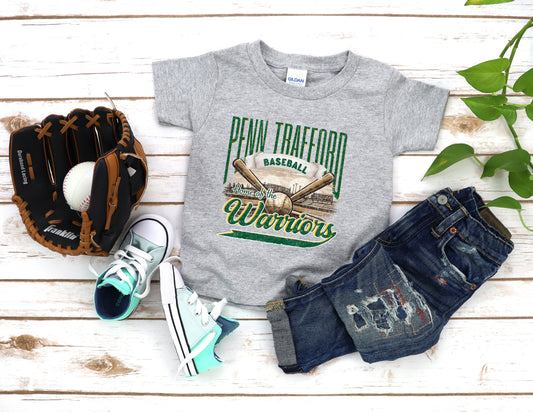 Home of the Warriors Baseball - Youth T-Shirt