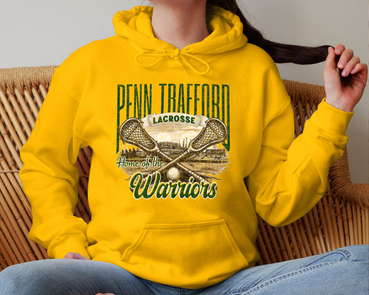 Home of The Warriors Lacrosse - Adult Hoodie