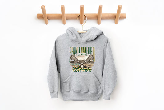 Home of the Warriors Lacrosse - Youth Hoodie