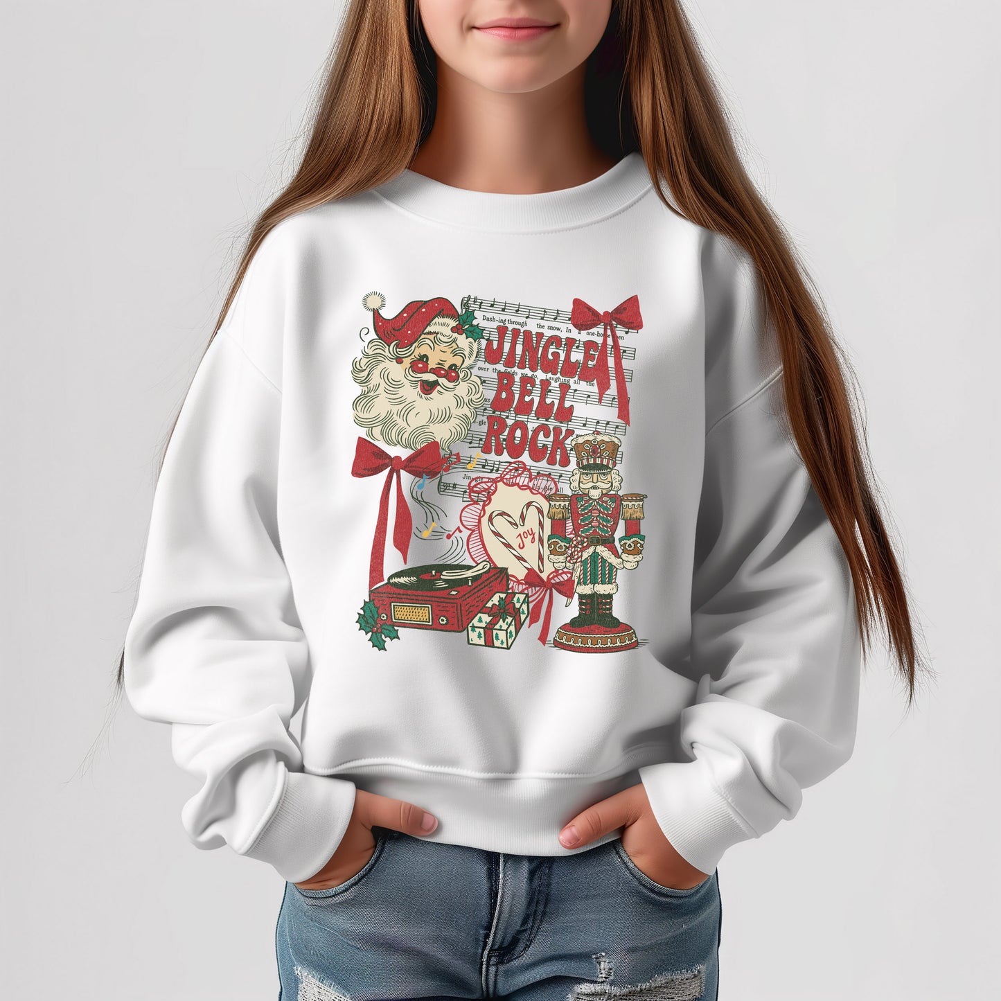 Jingle Bell Rock - Youth Crew Sweatshirt