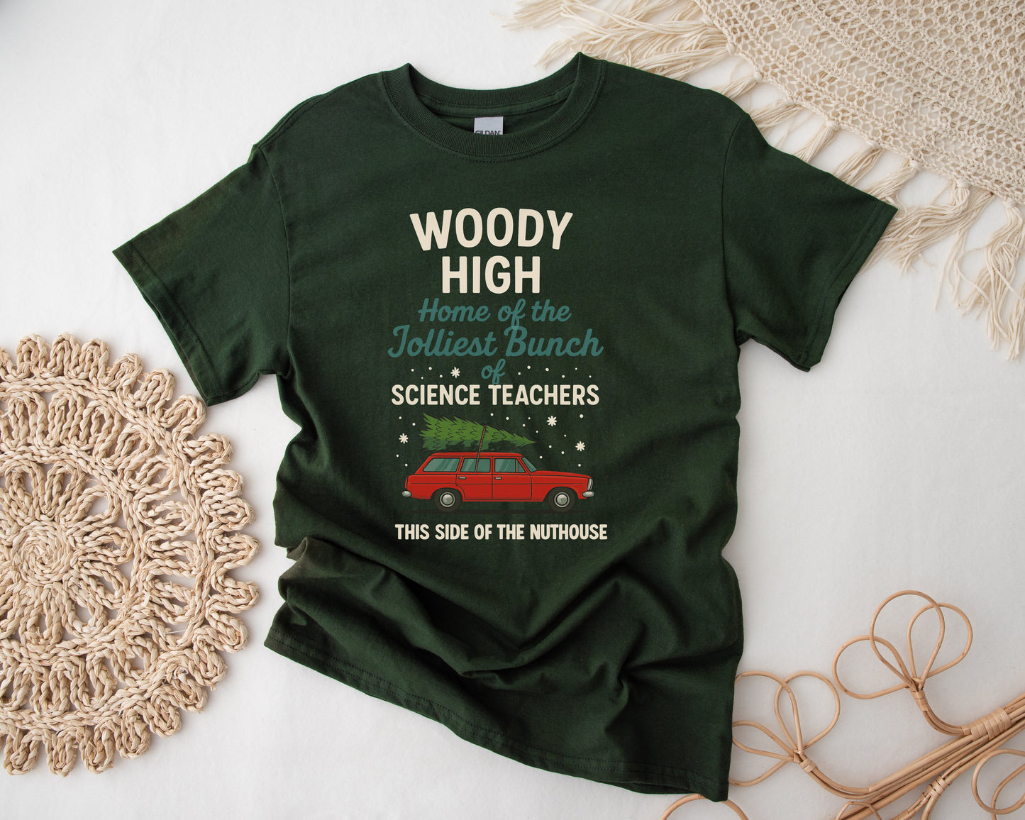 Jolliest Bunch of Science Teachers - Adult Unisex T-Shirt