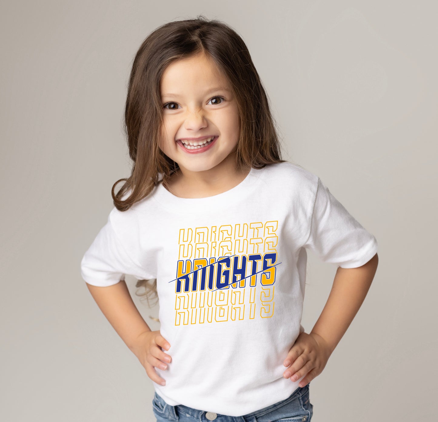 Knights Blue & Gold - Toddler T-Shirt