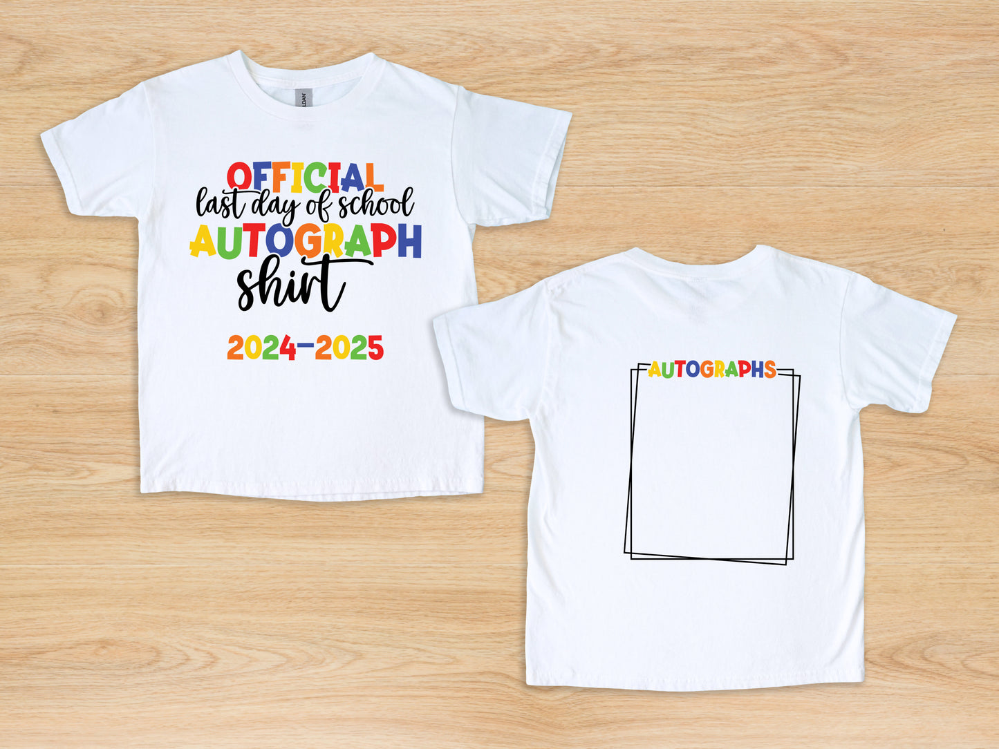 Last Day Autograph Shirt 2 - Toddler T-Shirt