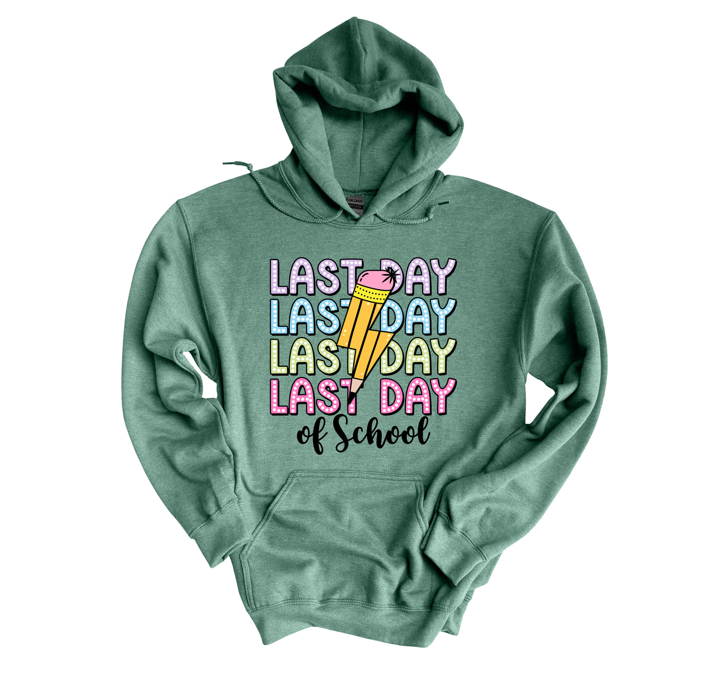 Last Day of School 1 - Adult Hoodie
