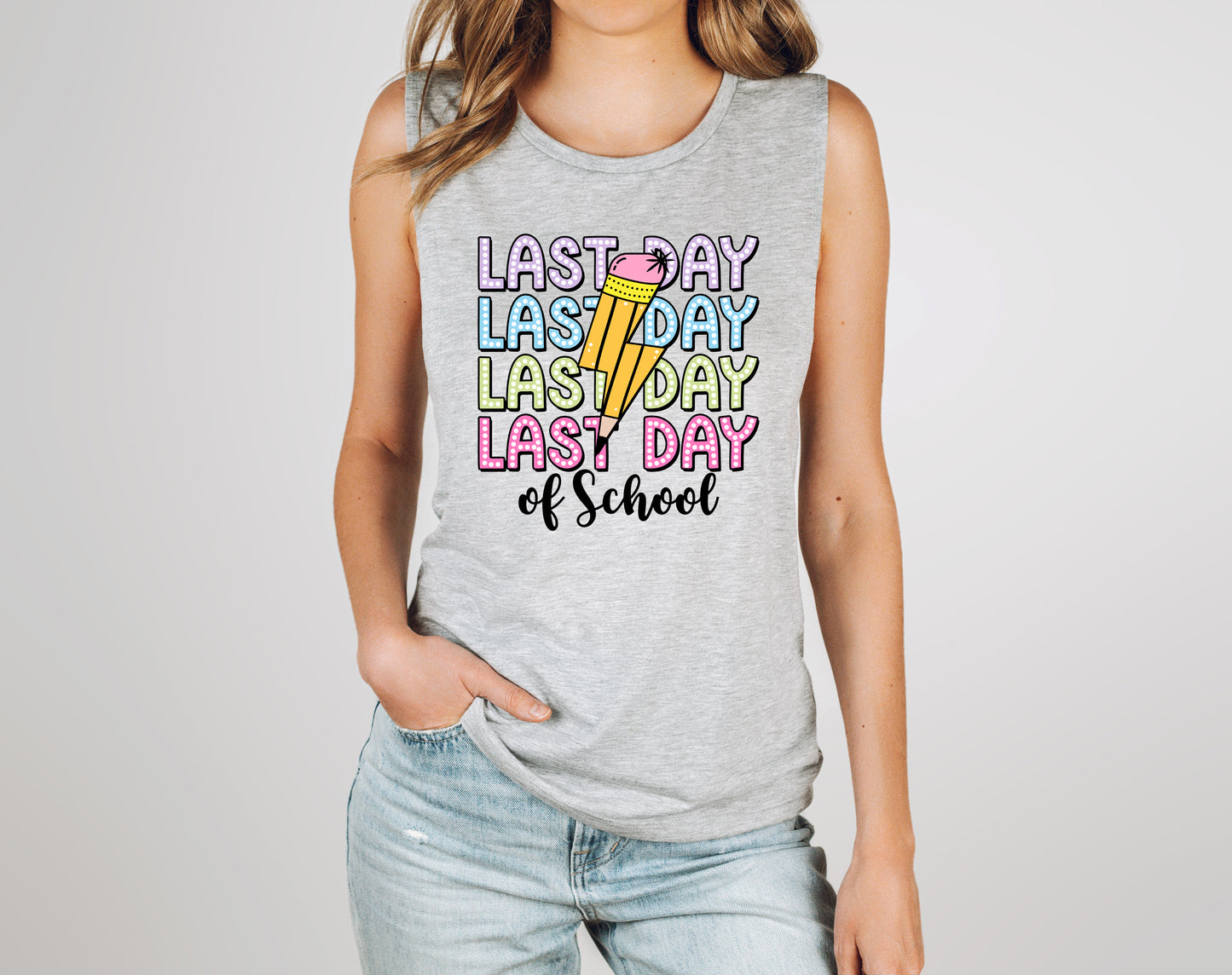 Last Day of School 1 - Muscle Tank