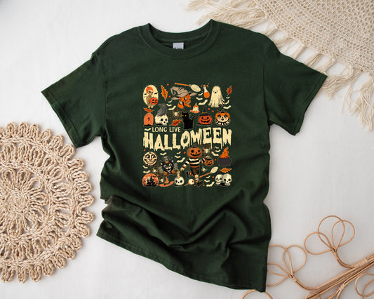 Long Live Halloween - Adult Unisex T-Shirt